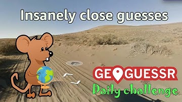 Geoguessr Daily Challenge - Insanely close guesses