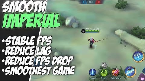 Smooth Map Imperial Stable FPS Fix Lag Fix FPS Drop | mobile legends