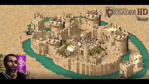 Stronghold Crusader - My Custom AIV Castles for the Snake