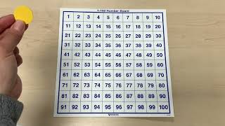 100 Chart Activities Spanish