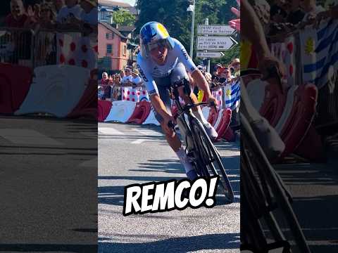 Video Remco Evenepoel ?? El mejor contrarrelojista del mundo.