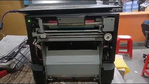 DNP printer ribbon wending problem solution /how to solve dnp printer ribbon end problem