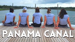 The Panama Canal - on a Super Yacht