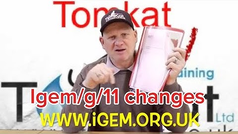 Every gas engineers needs to know the igem/g/11 updates. #gassafe #plumbing