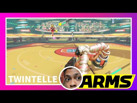 Twintelle New Waifu | ARMS GAMEPLAY - YouTube