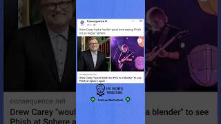 Watch: Drew Carey recounts seeing Phish at the Sphere on @AfterMidnightCBS Wealth