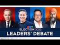 انتخابات کانادا ۲۰۲۵ پوشش ویژه مناظره رهبران انتخابات فدرال به زبان فرانسوی 