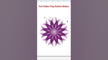 Beautiful Rangoli Design in Corel Draw