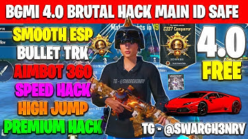 BGMI HACK 4.0 | BGMI 4.0 MOD APK | BGMI ESP HACK | BGMI NEW HACK TODAY | HOW TO HACK BGMI HACK