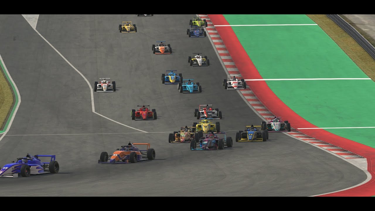 iRacing Motorsport Simulator - FIA F4 (fixed setups) - Algarve GP - 20 ...