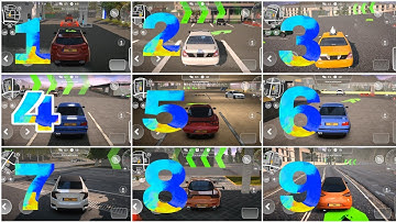 Car Parking Master Multiplayer 2 (cpmm2) level 1to9 Gameplay |XV Gamer| #carparkingmultiplayer