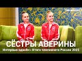 Арина и Дина Аверины: об итогах чемпионата России, выборе композиций и мужской гимнастике