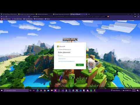 How to change email for a Microsoft Minecraft Account - YouTube