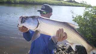 Catching REDFISH and TARPON at a SPILLWAY