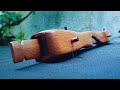 Crafting "IGUANA" Flat Bow Hidden Limbs | Wooden DIY