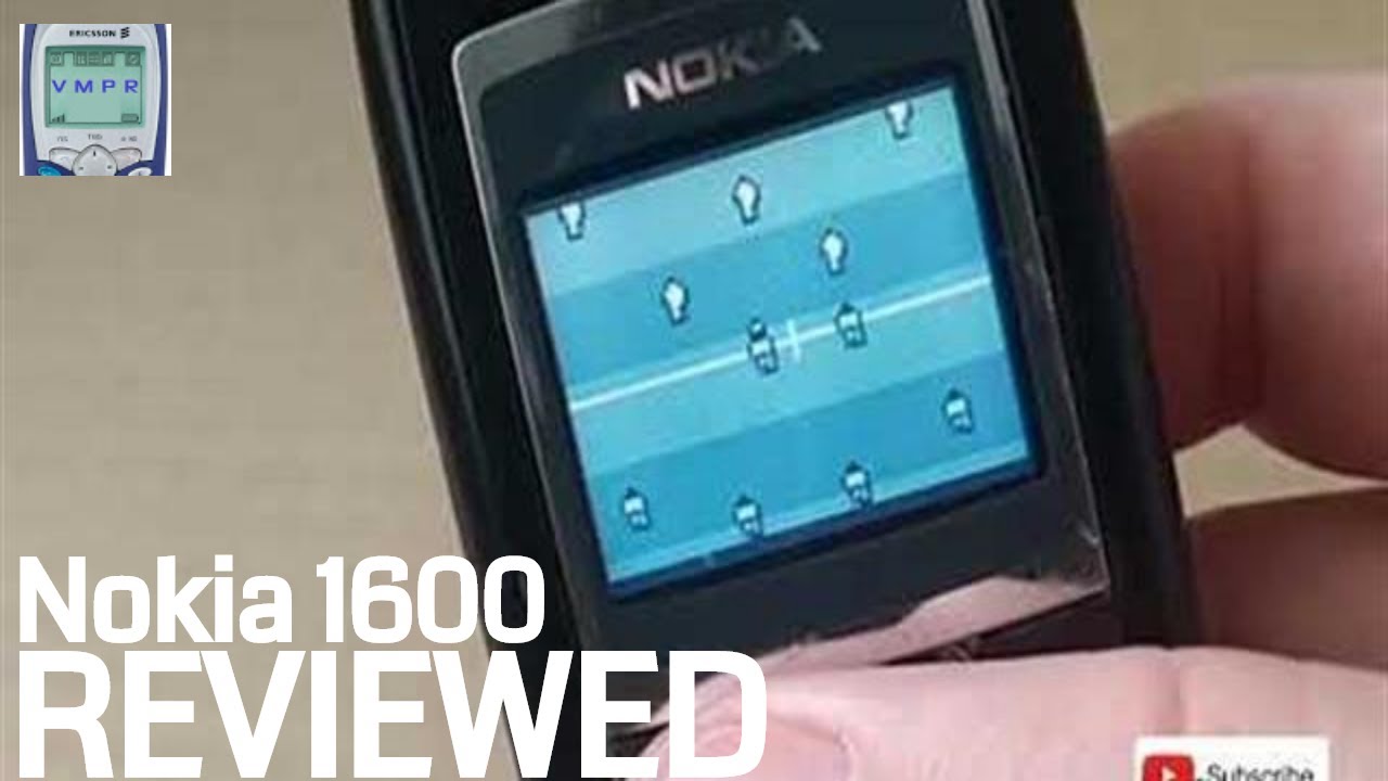 Nokia 1600 Games Demo, Including Soccer League, Rapid Roll & Snake Xenzia -  Released 2005 - YouTube