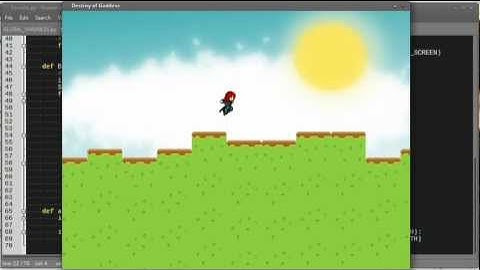 [python and pygame] My very first Jump & Run
