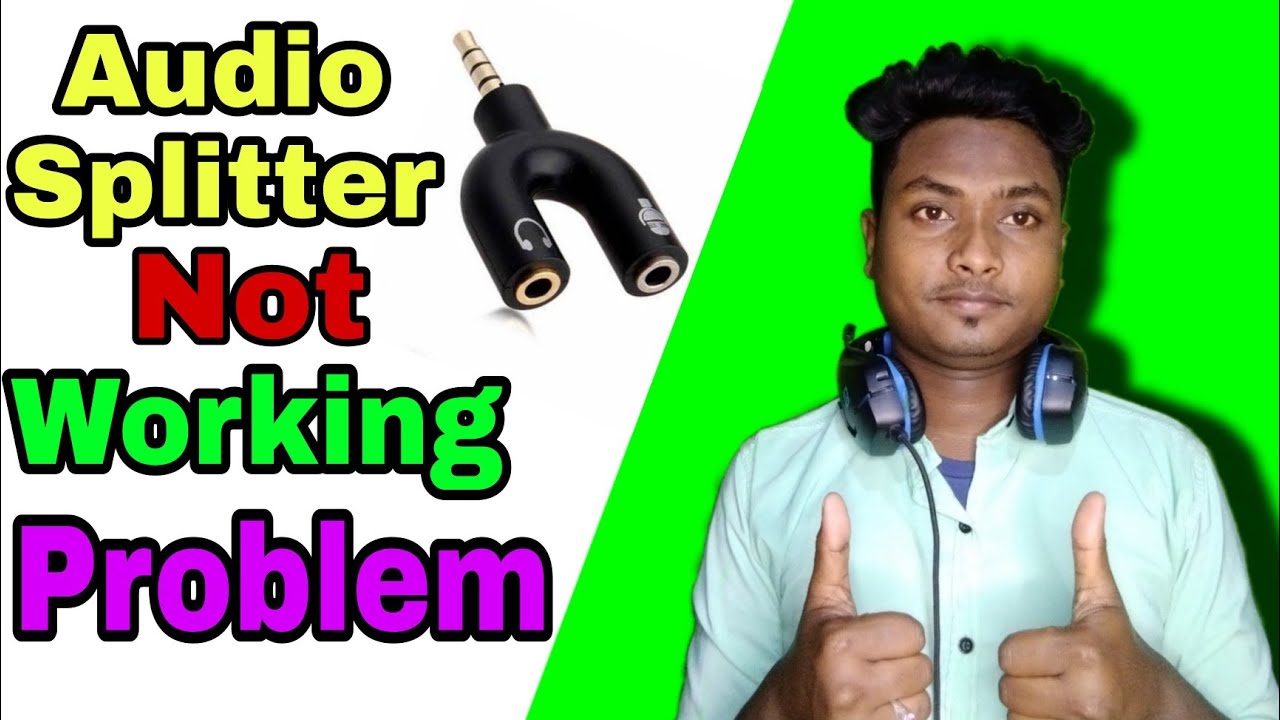 Audio splitter Problem fix Audio splitter for mobile Audio splitter