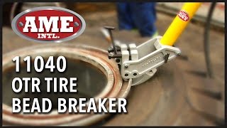 AME International's 11040 OTR (TO 100) Tire Bead Breaker