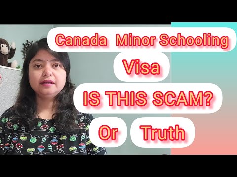 Canada Minor Schooling Visa Is This Scam Or Truth Can Parents Go With Kid Convert Visitor Visa