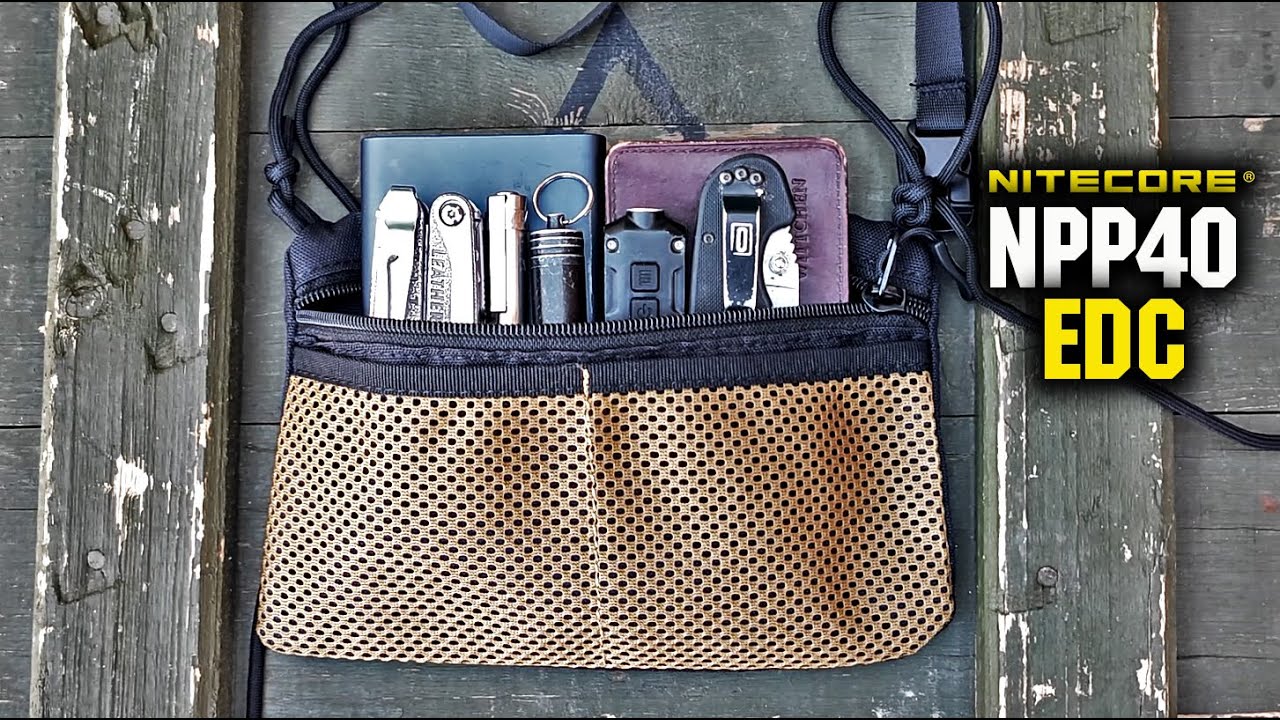 Городская сумка Nitecore NPP40/EDC Bag YouTube