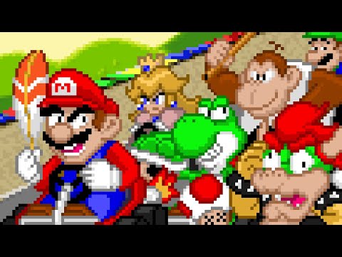 Super Mario Kart Parody | DavuuWart Animations (subtitles)