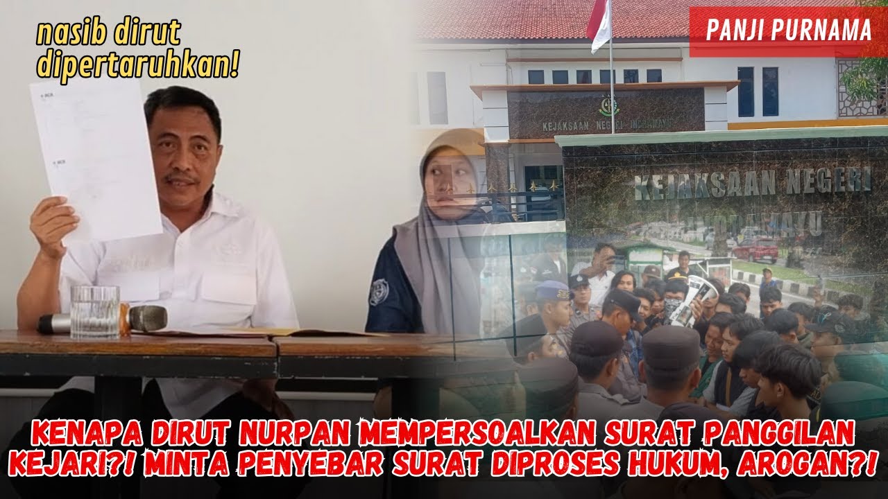 KEJARI PERIKSA DIRUT PDAM INDRAMAYU TERKAIT FRAUD RP2 MILIAR!!!