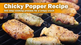 Chicky Popper Recipe - Part 3 | Two Step Cooking Process