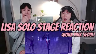 [ENG] BLACKPINK LISA SOLO STAGE 'LALISA+MONEY' REACTION | 블랙핑크 리사 솔로 무대 리액션 | BORN PINK SEOUL
