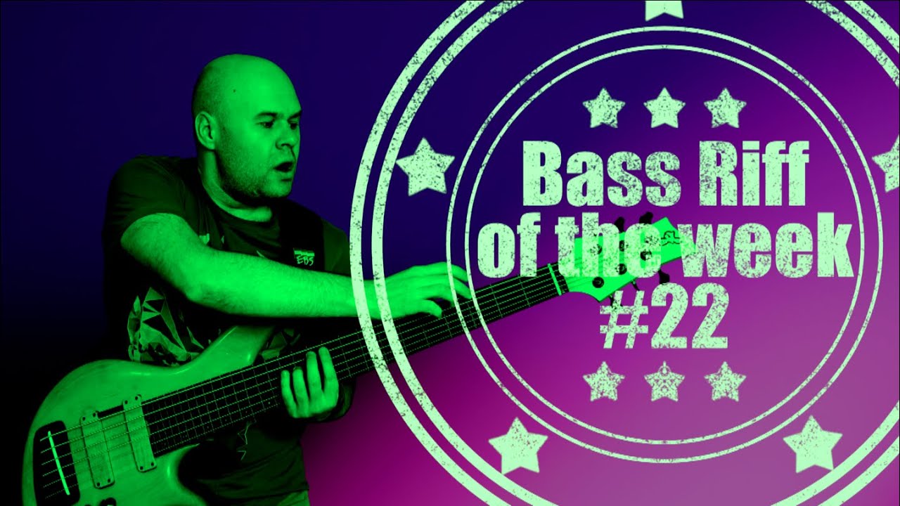 Bass Riff of the week22 fingers, harmonics // bass lessons YouTube Bass Riff of the week22 fingers, harmonics // bass lessons YouTube