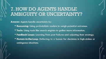 Agentic AI Interview Questions & Answers 1 to 10