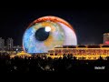 New Visuals on $2.3 Billion Sphere in Vegas | Gigantic Eyeball on World&#39;s Largest LED Screen