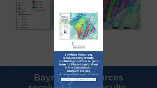 Bayridge Resources (CSE: BYRG) received assay results📍 Athabasca Basin region, Canada