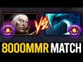 Master Tier INVOKER vs Master Tier MORPHLING | 8000MMR Gameplay | Dota 2 Invoker