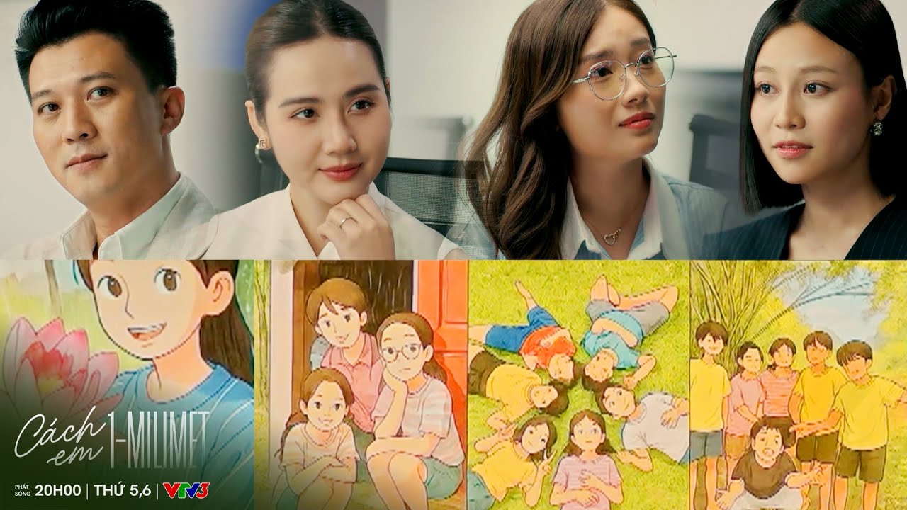 Cách em 1 milimet tập 12 | Ngân đã kết hôn, còn Tú muốn đưa câu chuyện đại bản doanh vào dự án phim