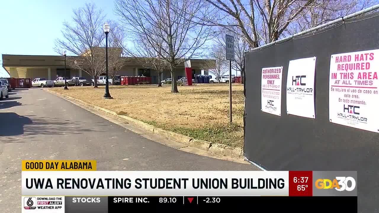 Upgrades coming to Student Union building at University of West Alabama