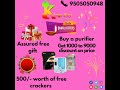 #diwali offers# water purifiers