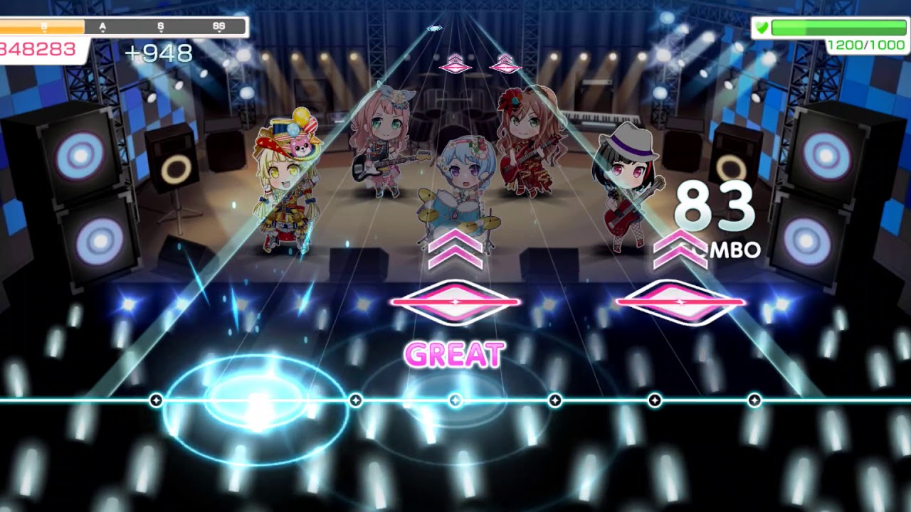 BanG Dream! || Moonlight Waymark || [EXPERT] || - YouTube