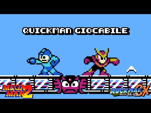 Rockman CX Quickman in Mega Man 2 - Quickman giocabile
