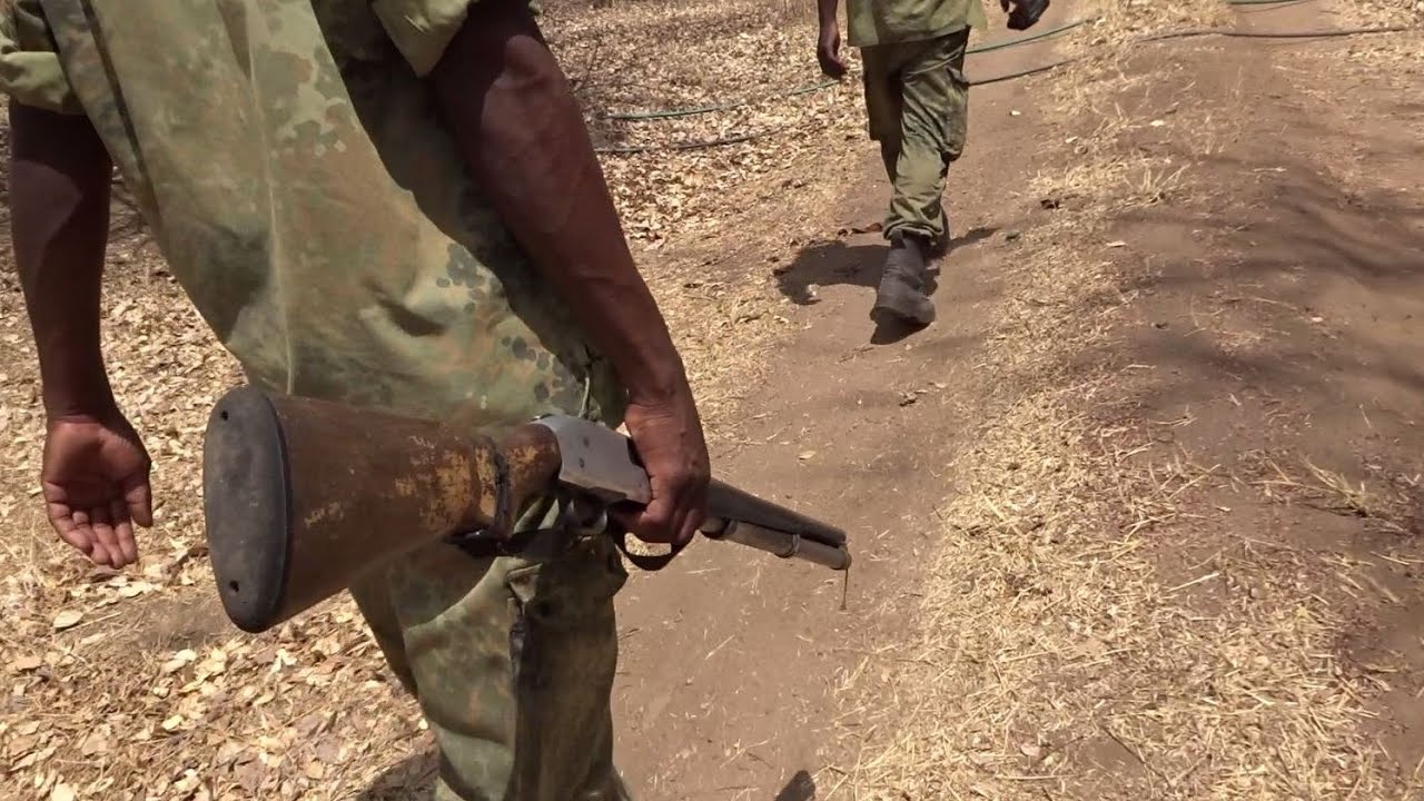 #41 Morning out on patrol with Anti Poaching ranger scouts I Africa Tour 2016-2017