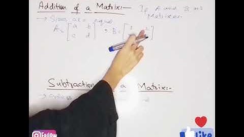 maths ch#01 Matrices and it