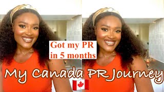 My Canada  PR Story As A Single Applicant+Step by Step PR Process 2022+Express Entry+Alberta PNP