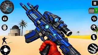 FPS Robot Shooter Strike Anti-Terrorist Shooting🚁🪂 New #2026​ Update  Android GamePlay  screenshot 5