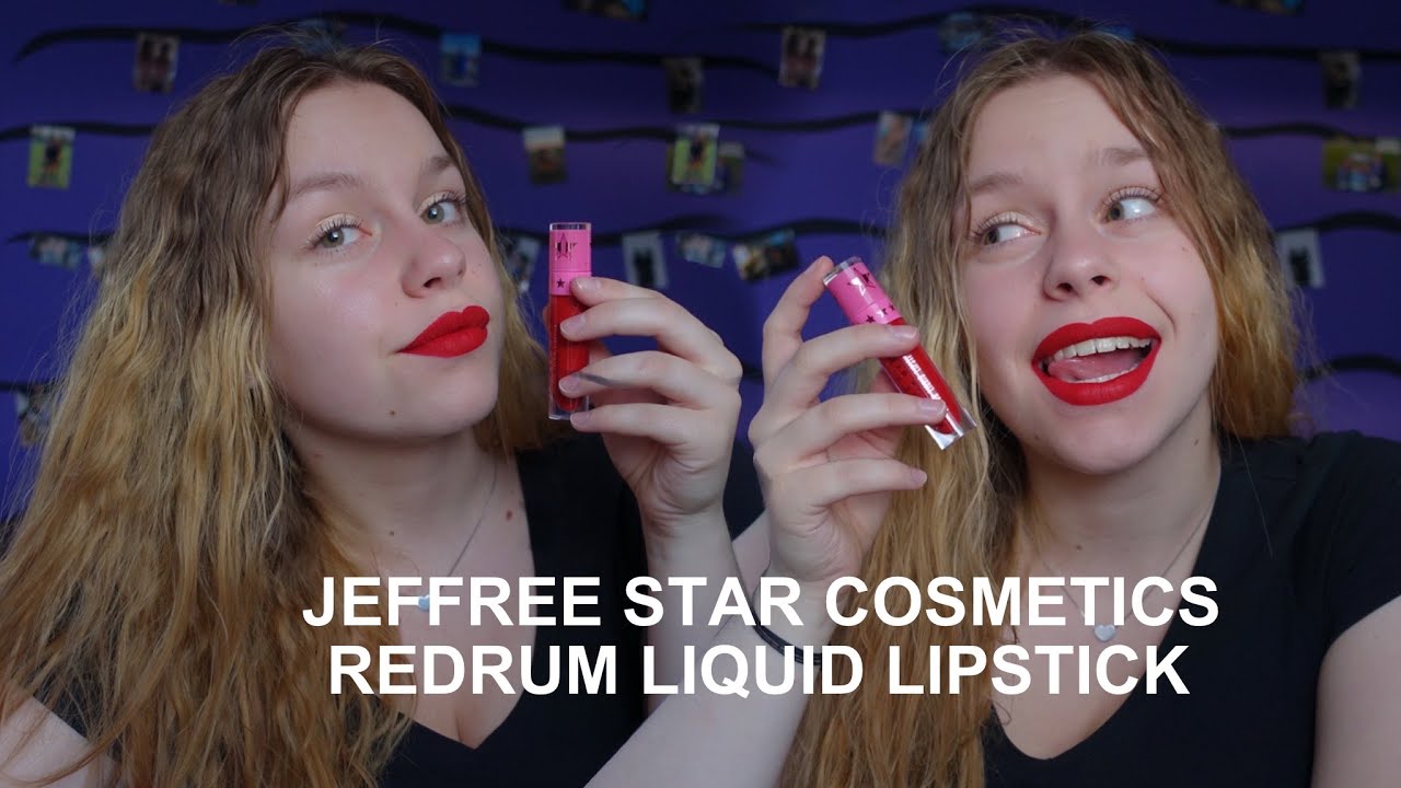 JEFFREE STAR COSMETICS REDRUM LIQUID LIPSTICK