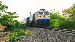 20819 Puri Okha Express With Wdp 4d 40353 SBI Locomotive.