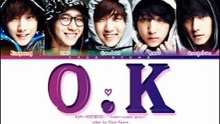 [REQUESTED] B1A4 (비원에이포) – O.K (Color-Coded Lyrics/가사 HAN/ROM/ENG)