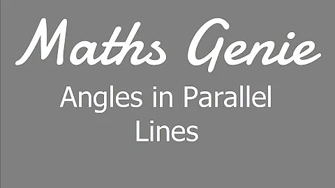Angles in Parallel Lines