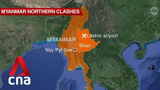 Alliance of ethnic rebels in Myanmar launches attacks on ruling military in Shan state