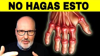 10 HÁBITOS que debes DEJAR si sufres ARTRITIS o ARTROSIS