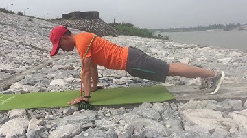 Hướng dẫn tập cơ ngực với dây ngũ sắc, tập hít đất với dây ngũ sắc, ngực nở, ngực đẹp/HLV TRẦN TUYỂN